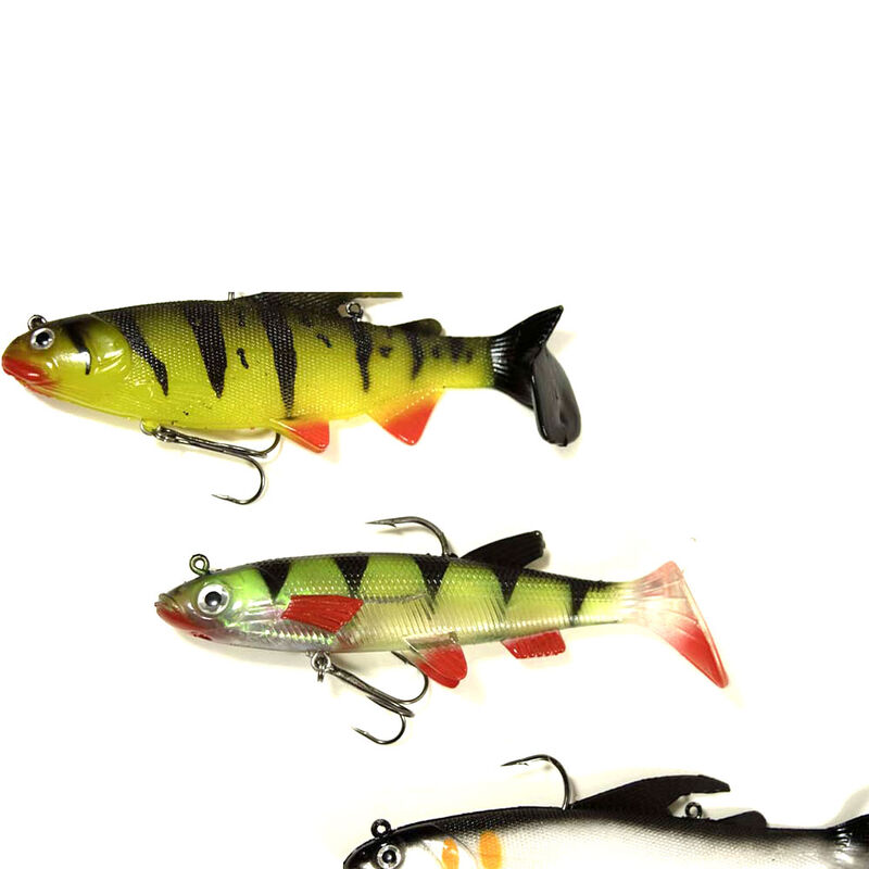 Pack Bzone STK Soft Swim Pike (x3) - Shads | Pacific P&ecirc;che