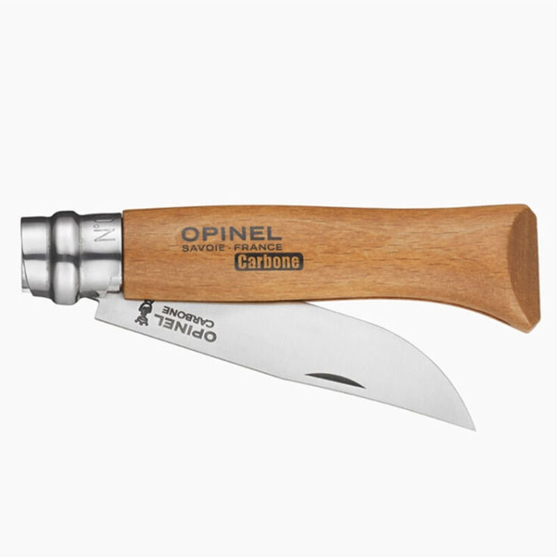 Couteau Opinel N&deg;08 Carbone - Coutellerie | Pacific P&ecirc;che