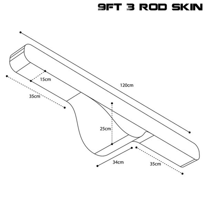 Fourreau Nash Scope OPS Soft Protect 9ft 3RodSkin - Fourreaux | Pacific P&ecirc;che