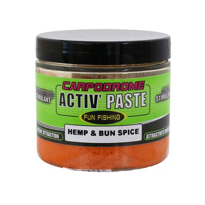 P&acirc;te d&rsquo;eschage Activ&rsquo;Paste FUNFISHING Hemp et bun spice 150g (ch&egrave;nevis et pain d'&eacute;pices) - Pr&eacute;paration amorces/pellets | Pacific P&ecirc;che
