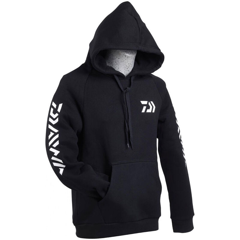 Sweat &agrave; capuche daiwa noir - Sweatshirts | Pacific P&ecirc;che