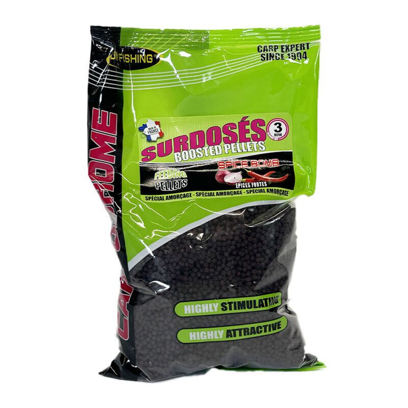 Pellets Surdoses Fun Fishing 700 g 3 mm Spice Bomb - Pellets | Pacific P&ecirc;che