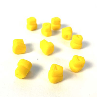 Ma&iuml;s Plastique Flottant Mack2 Double Corn 10 pi&egrave;ces - Imitations | Pacific P&ecirc;che