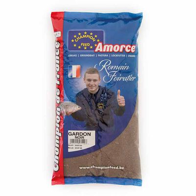 Amorce Champion Feed Champion de France Gardon Noir 1kg - Amorces | Pacific P&ecirc;che