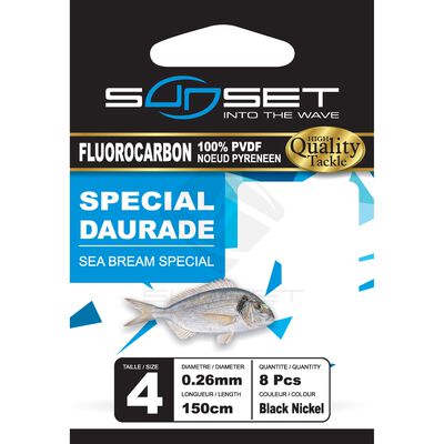 Hame&ccedil;ons mont&eacute;s Hm Rs competition sp&eacute;cial daurade / fluoro - Hame&ccedil;ons Mont&eacute;s | Pacific P&ecirc;che
