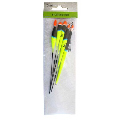 Kit 5 flotteurs x-line loisisr - Lignes Mont&eacute;es | Pacific P&ecirc;che
