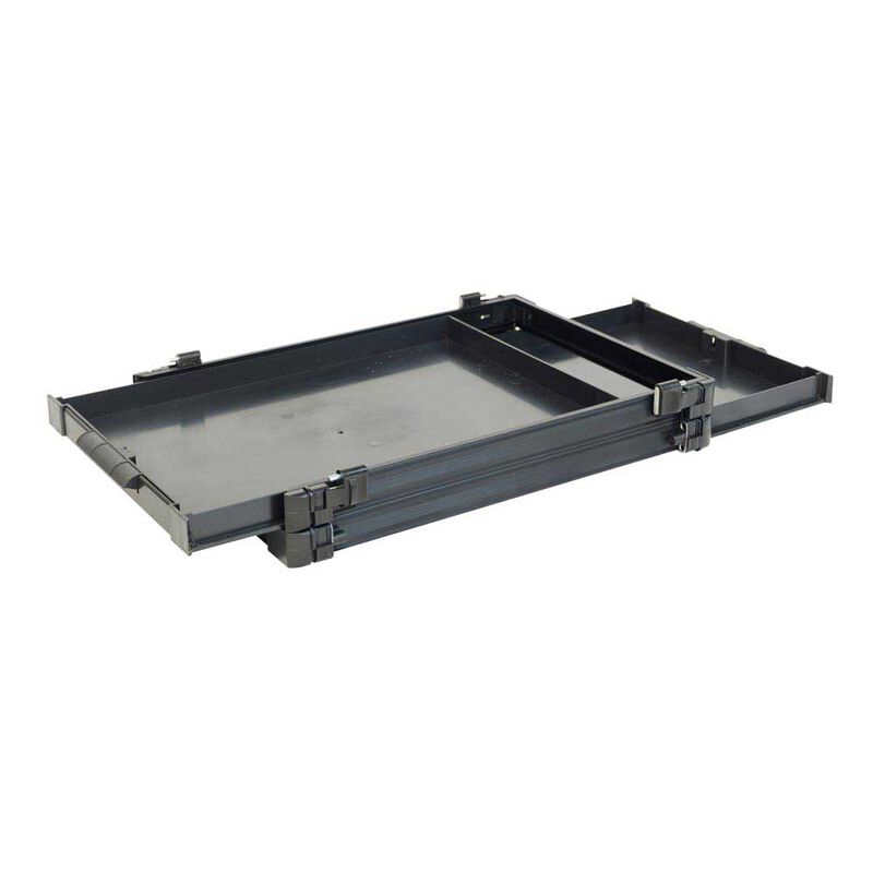 Bloc 2 Tiroris Rive 30mm Noir - Casiers, Kits Godets et Tiroirs | Pacific P&ecirc;che