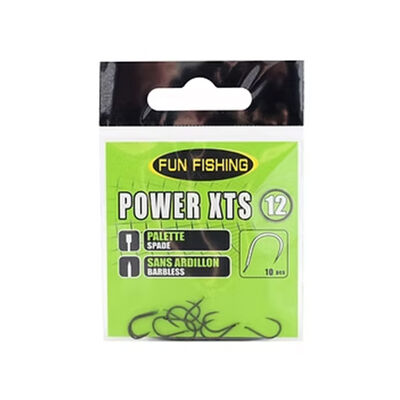 Hamecon Fun Fishing Sans Ardillon Power XTR Palette x10 - Hame&ccedil;ons non Mont&eacute;s &agrave; Palettes | Pacific P&ecirc;che