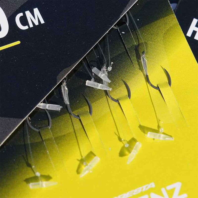 Bas de Ligne Gamakatsu Method Hair Rig Stop 10 cm x8 - Hame&ccedil;ons &agrave; Oeillets | Pacific P&ecirc;che