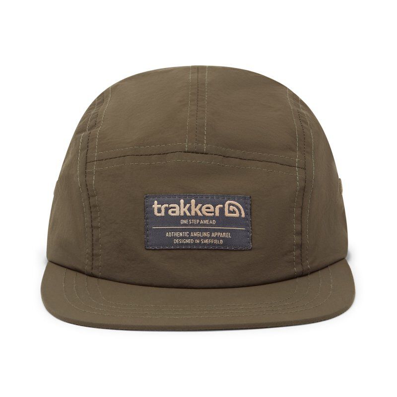 Casquette Trakker CR 5 Panel Green Cap - Casquettes | Pacific P&ecirc;che