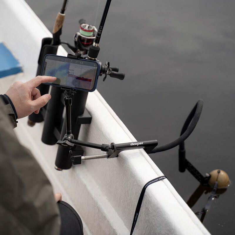 Support Smartphone Articul&eacute; Deeper pour Float tube et Kayak - Supports | Pacific P&ecirc;che