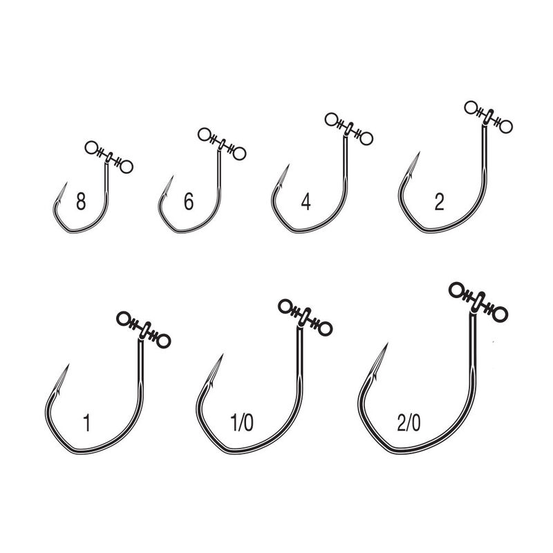Hame&ccedil;on Drop Shot VMC 7119SH Spinshot (x5) - Simples | Pacific P&ecirc;che