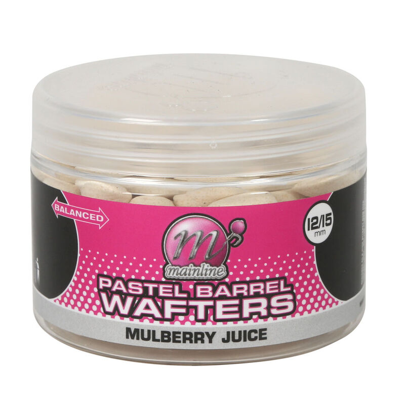 Bouillettes &eacute;quilibr&eacute;es carpe mainline wafter barrels mulberry juice 12/15mm - Equilibr&eacute;es | Pacific P&ecirc;che