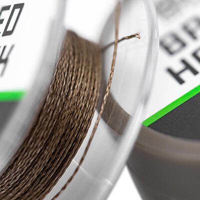 Tresse Non Gain&eacute;e Korda Basix Braided Hooklink 10m - Tresse BDL | Pacific P&ecirc;che