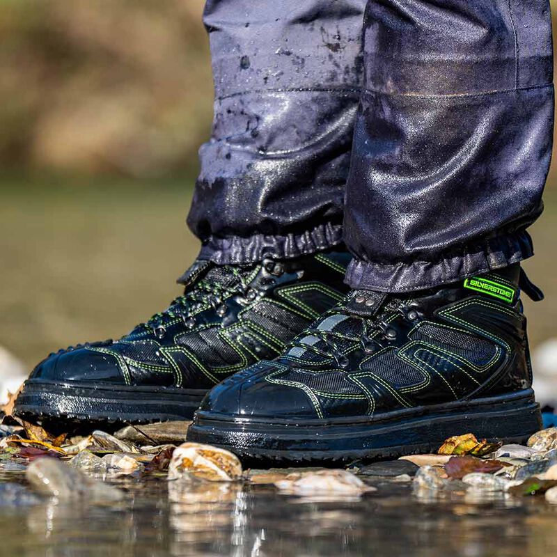 Chaussures de Wading Silverstone Hardwater Rubber Semelles Caoutchouc - Chaussures de wading caoutchouc | Pacific P&ecirc;che