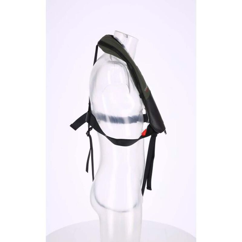 Gilet Gonflable Automatique Kingfisher 150N Kaki - Gilets | Pacific P&ecirc;che