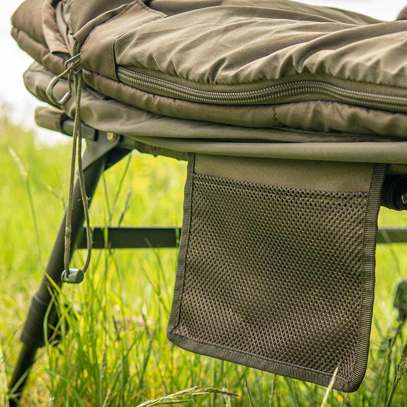 Bedchair Sonik Sleep System Bank-Tek 5 Season WIDE - Bedchairs | Pacific P&ecirc;che