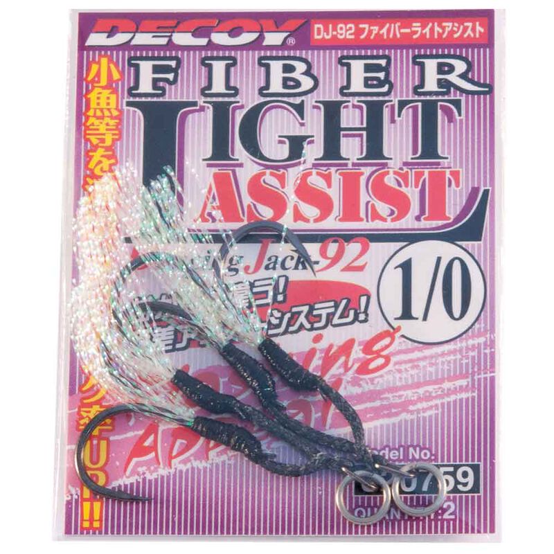 Hame&ccedil;ons jig assist hook decoy dj 92 (pochette de 2 assist hooks) - Assists | Pacific P&ecirc;che