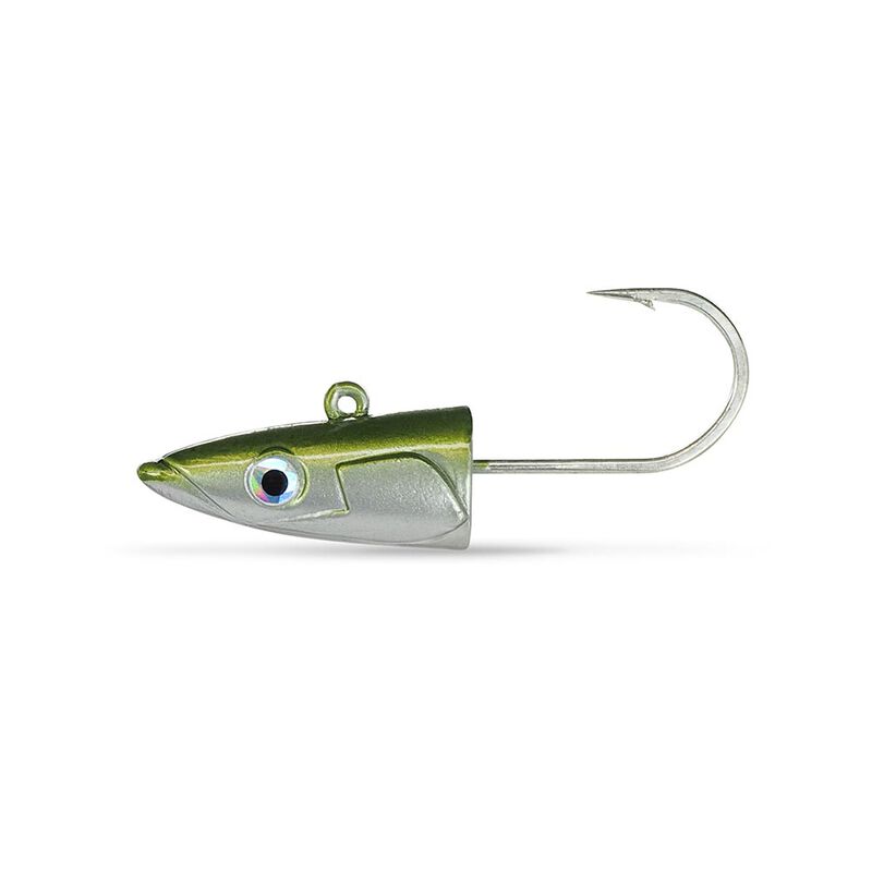 2 t&ecirc;tes plomb&eacute;e Fiiish pour Crazy Sand Eel 120 Off Shore 15g (x2) - Leurres souples | Pacific P&ecirc;che