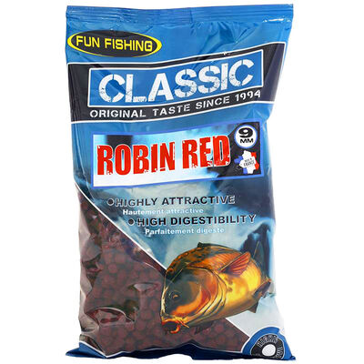 Pellets Fun Fishing Classic Robin Red 9mm 700g - Amor&ccedil;ages | Pacific P&ecirc;che
