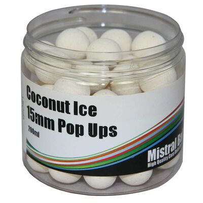 Pop-Ups Mistral Instant Carp Coconut Ice 200 ml - Flottantes | Pacific P&ecirc;che