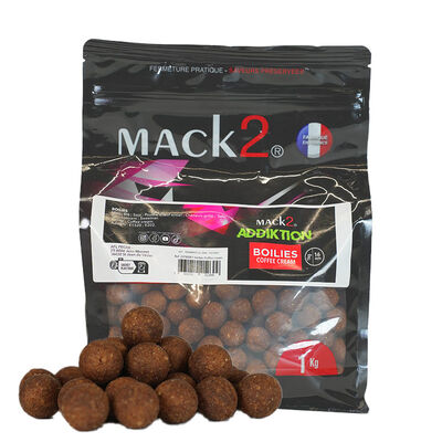 Bouillettes Mack2 Coffee Cream 1 kg - Denses | Pacific P&ecirc;che