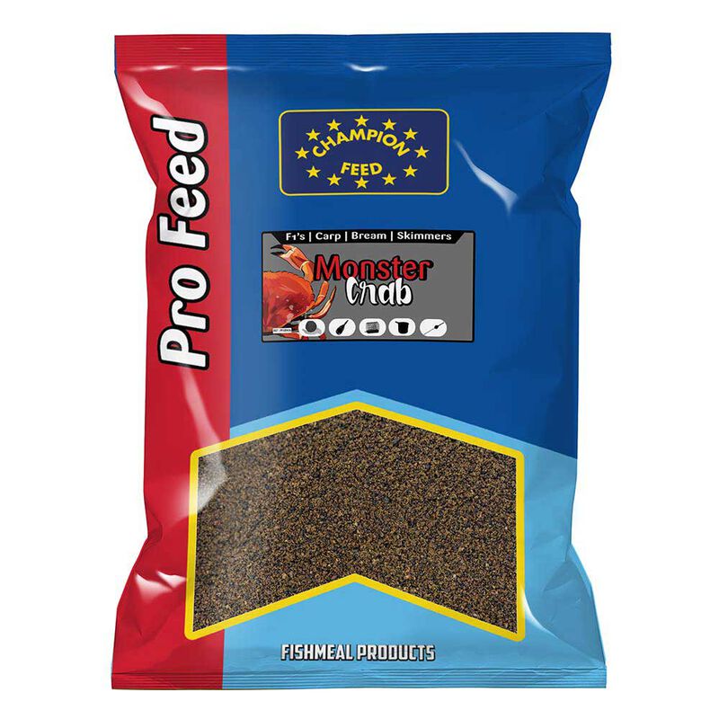 Amorce Champion Feed Groundbait Monster Crab 2Kg - Amorces | Pacific P&ecirc;che
