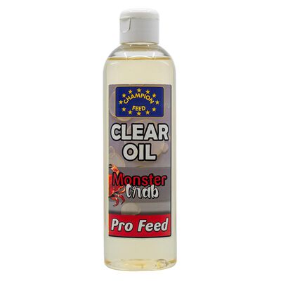 Huile Champion Feed Clear Oil Monster Crab 250ml - Additifs | Pacific P&ecirc;che