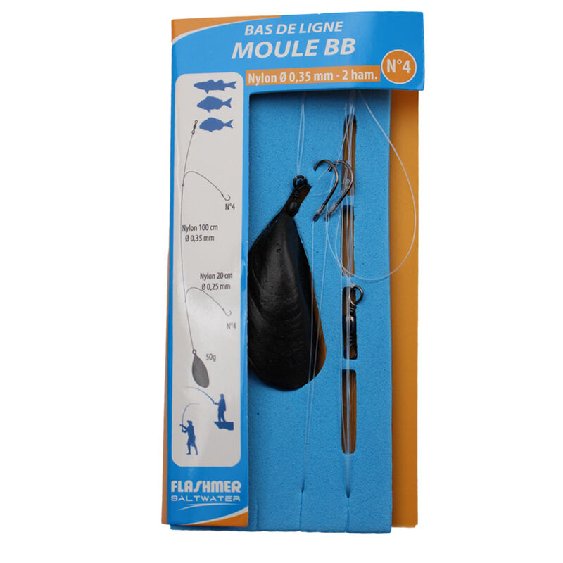 Bas de ligne Moule-BB Flashmer - Bas de Lignes / Lignes Mont&eacute;es | Pacific P&ecirc;che