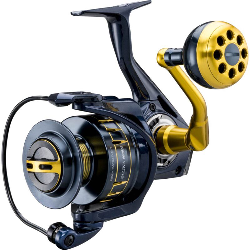 Moulinet Okuma Salina 14000 Spinning - Moulinets tambour Fixe | Pacific P&ecirc;che