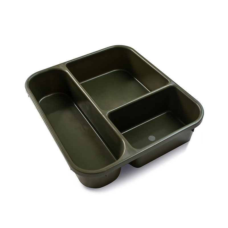 Seau Carr&eacute; Sonik Camo Square Bucket Camouflage 17L - Seaux | Pacific P&ecirc;che