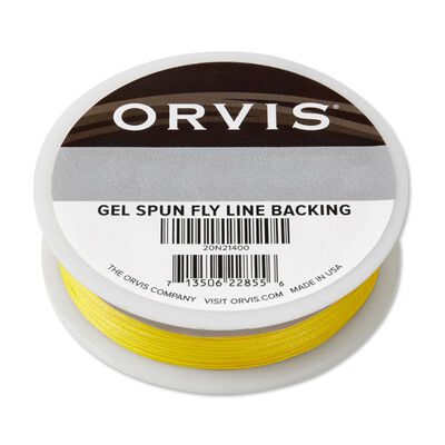 Soie Orvis Baking Gel Spun Yellow 50 Lb 900 m - Backings | Pacific P&ecirc;che