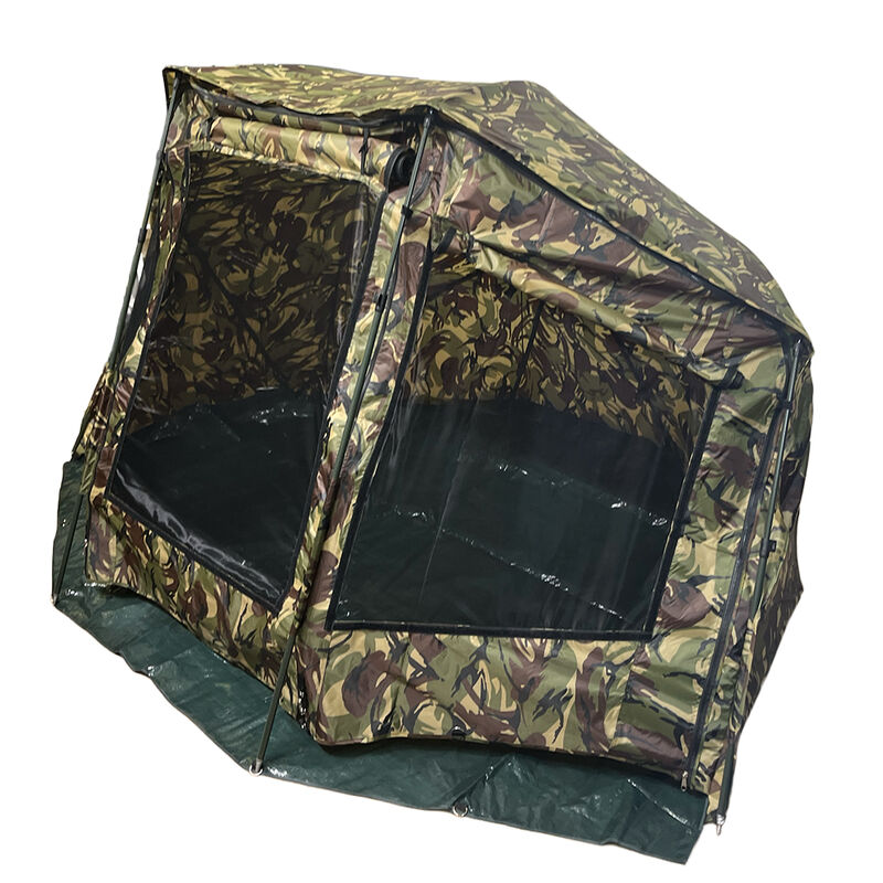 Abri Mack2 Carp Addict Camo Brolly System - Parapluies | Pacific P&ecirc;che