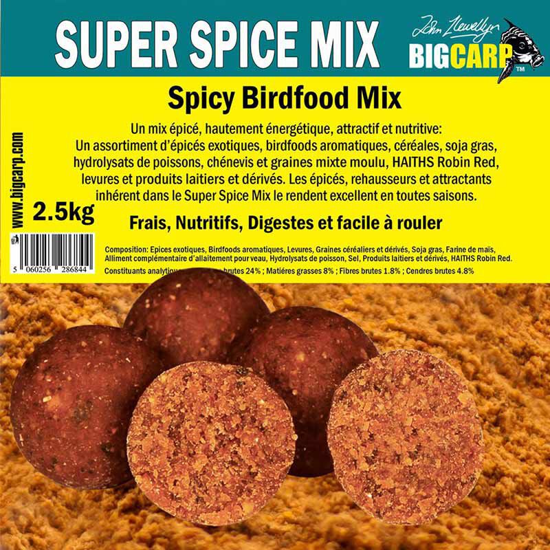 Farine Mix Big Carp Super Spice 2.5 kg - Farines | Pacific P&ecirc;che