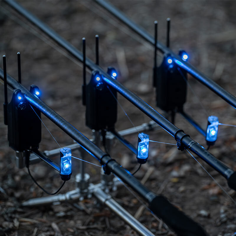 Hangers Intelligents Delkim SmartLite Presentation Set de 3 Multi-Couleurs - Indicateur souple | Pacific P&ecirc;che