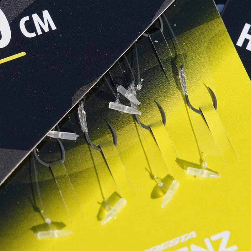 Bas de Ligne Gamakatsu XS Method Hair RIg Bayonet 15 cm x8 - Hame&ccedil;ons mont&eacute;s feeder | Pacific P&ecirc;che
