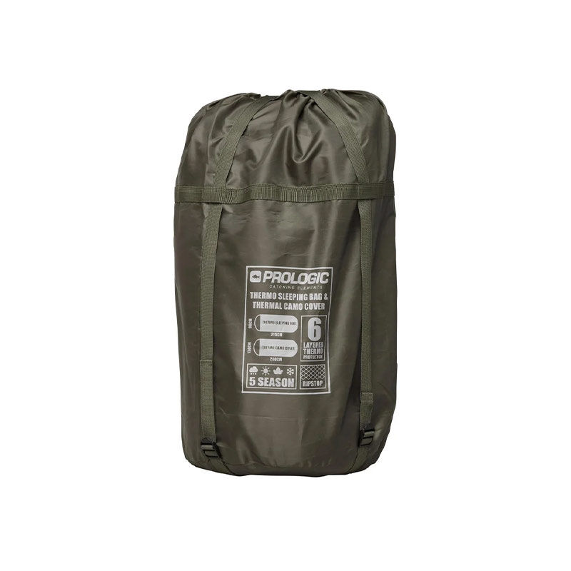 Sac de couchage Prologic Element Confort Camo + Couverture Thermale - Sac de couchages | Pacific P&ecirc;che