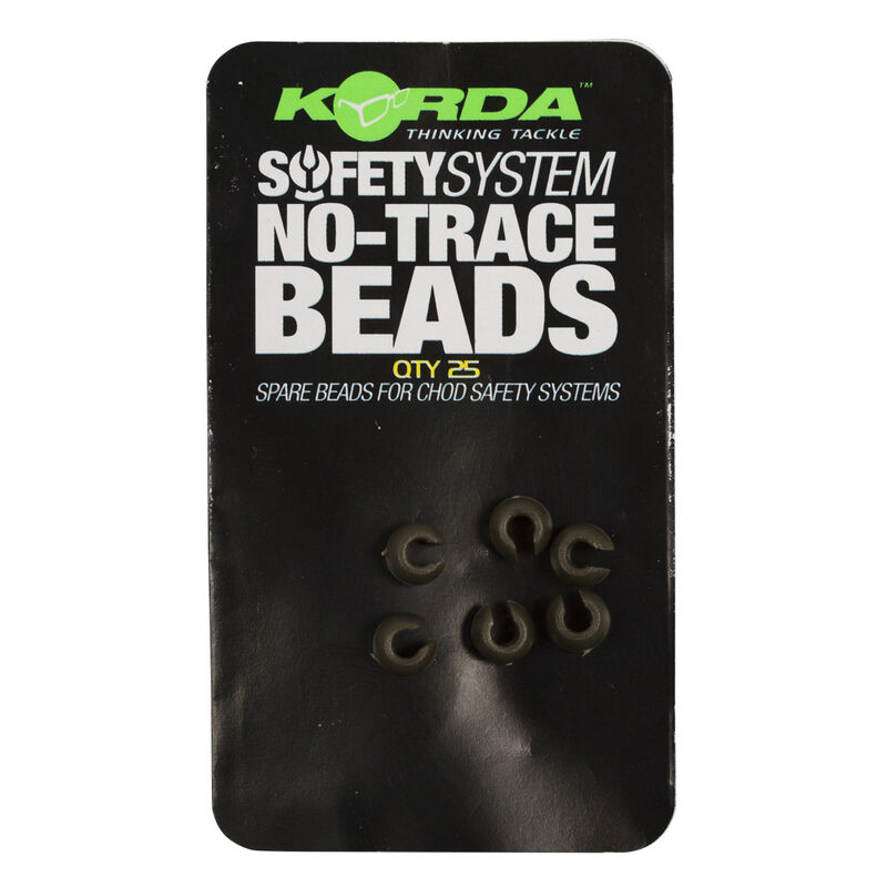Perle pour montage chod rig carpe korda spare no trace beads (x25) - Perles | Pacific P&ecirc;che