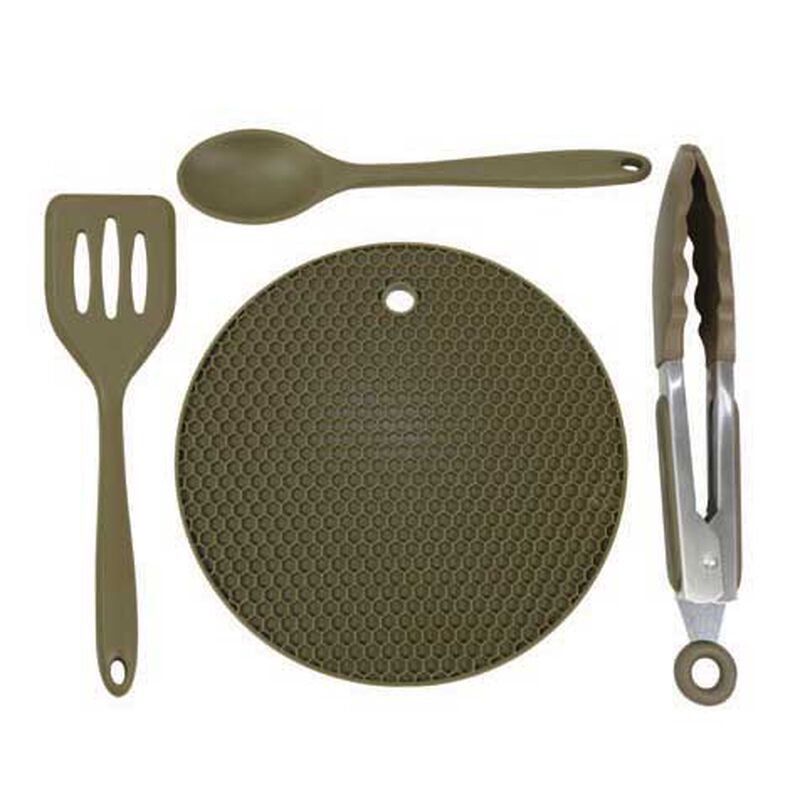 Ustensiles de cuisine trakker armolife silicone utensil set - Cuisine/Repas | Pacific P&ecirc;che