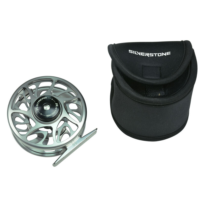 Moulinet Silverstone R-stream 56 black (soie 5-6) - Manuels | Pacific P&ecirc;che