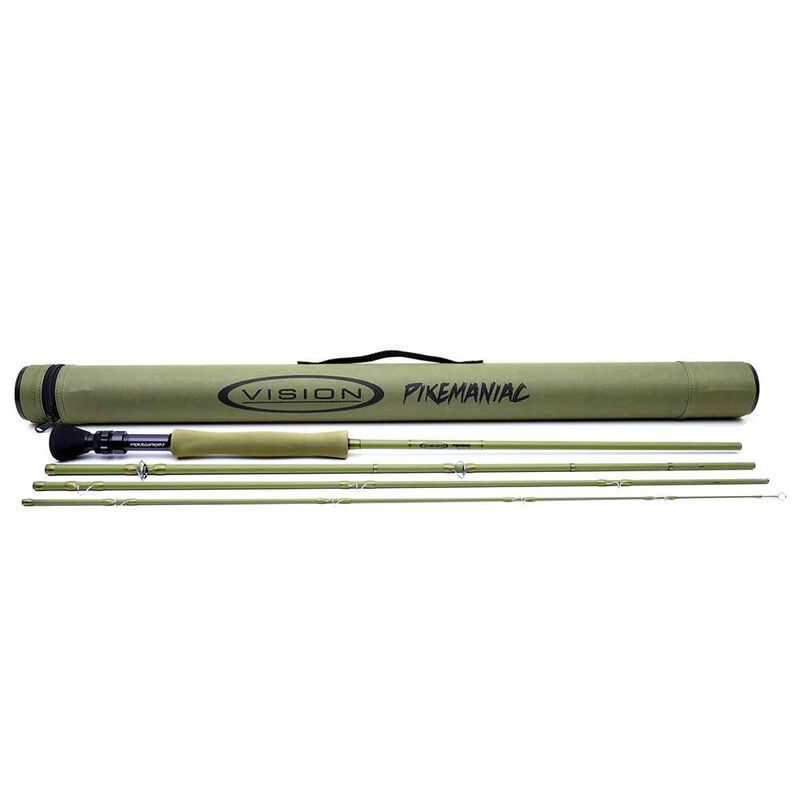 Canne Vision PikeManiac FlyRod 9' #10, 4 brins - Cannes | Pacific P&ecirc;che