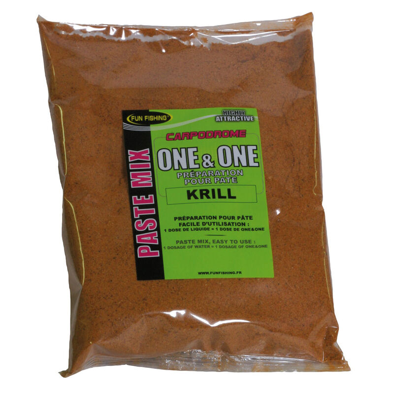 P&acirc;te d'eschage coup fun fishing one and one krill 500g - FUN FISHING | Pacific P&ecirc;che