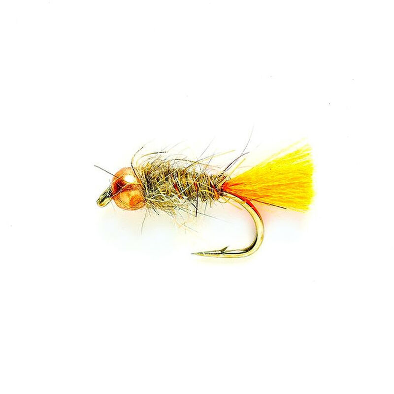 Mouche silverstone nymphe tag orange h12 (x3) - Nymphes | Pacific P&ecirc;che