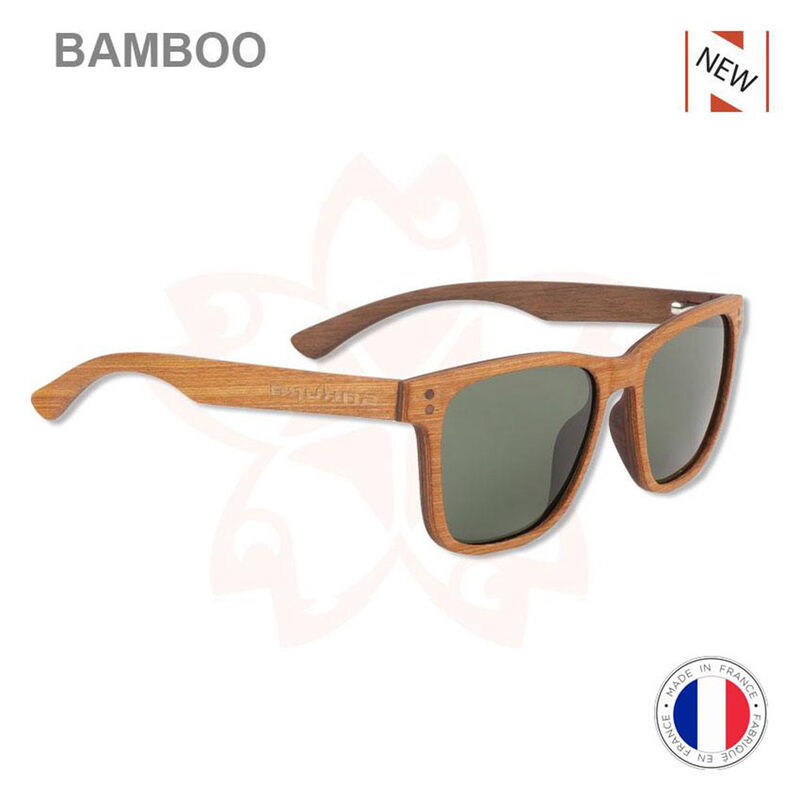 Lunette Polarisante Sakura Bamboo Acetate Gris Titane - Polarisantes | Pacific P&ecirc;che