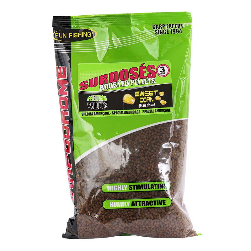 Pellets d'amor&ccedil;age coup fun fishing moelleux sweet corn 700g - Pellets | Pacific P&ecirc;che