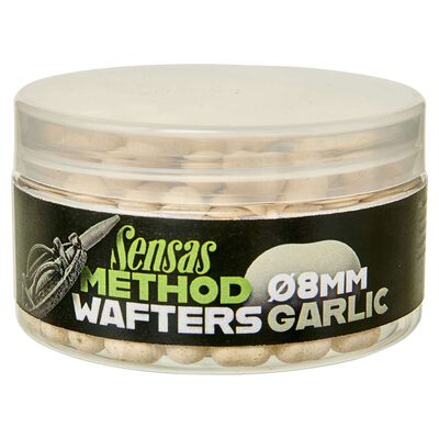 Wafters Sensas 8 mm Garlic 45 g - Dumbells / Bouillettes | Pacific P&ecirc;che