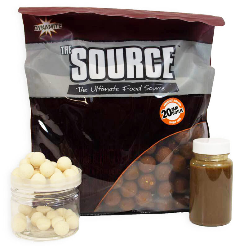 Pack Dynamite Baits 1kg de the source + Pop Up + Booster - Denses | Pacific P&ecirc;che