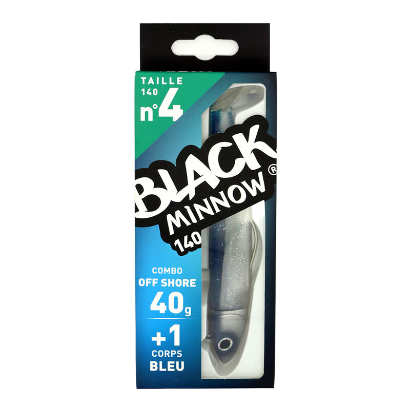 Leurre Souple Shad Fiiish Combo Black Minnow 140 Off Shore 14cm, 40g - Shads | Pacific P&ecirc;che