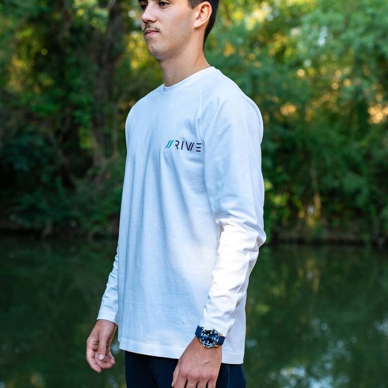 T-shirt &agrave; manches longues Blanc - T-shirts manches longues | Pacific P&ecirc;che