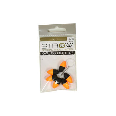 Guide Fil Strow Oval Bobber Stop 10x21mm (x6) - Guides fils | Pacific P&ecirc;che
